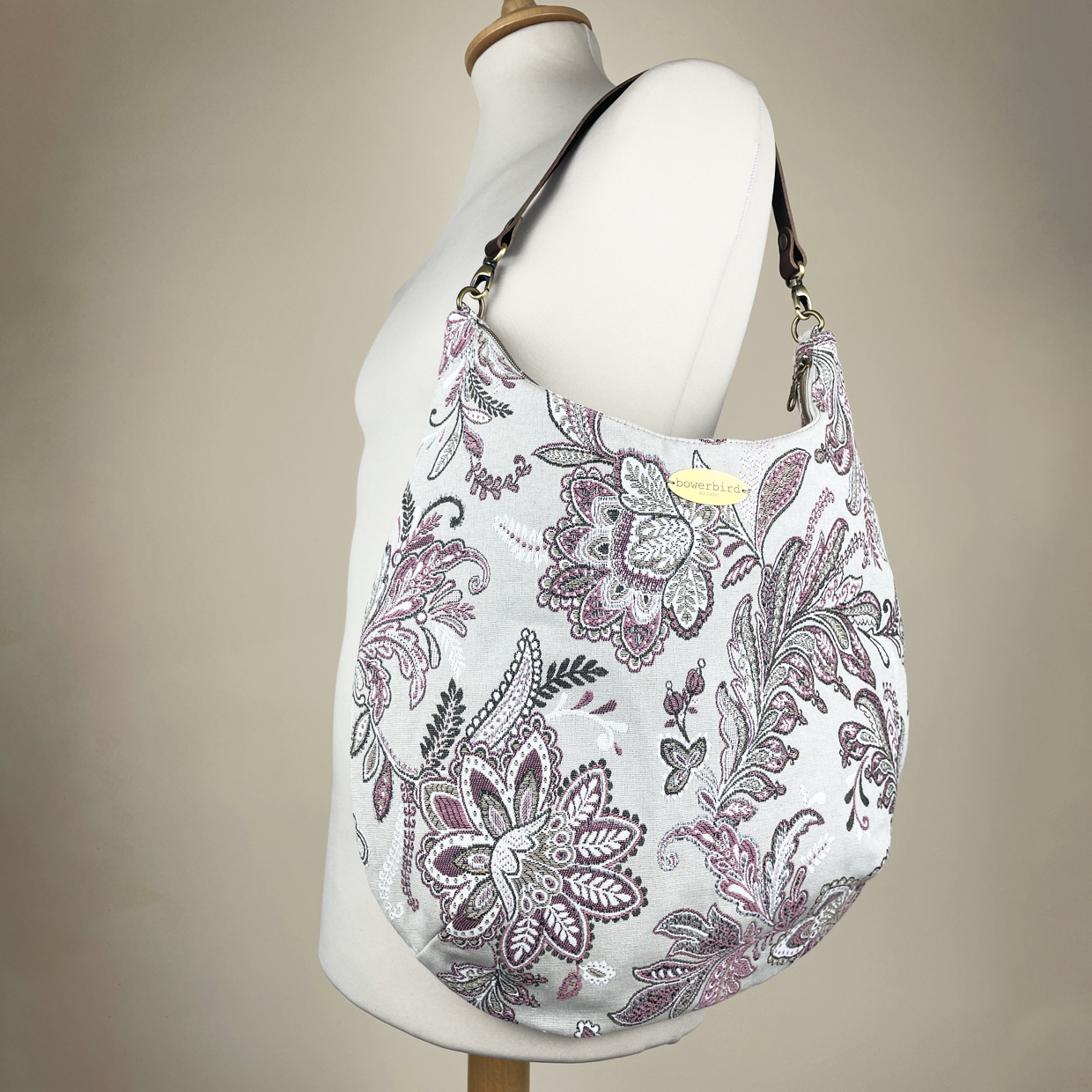 Borsa Hobo - Paisley Rosa